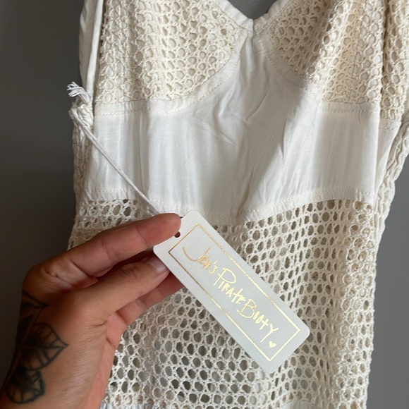 NWT Jens Pirate Booty Leona Dress- Natural - Picture 6 of 8